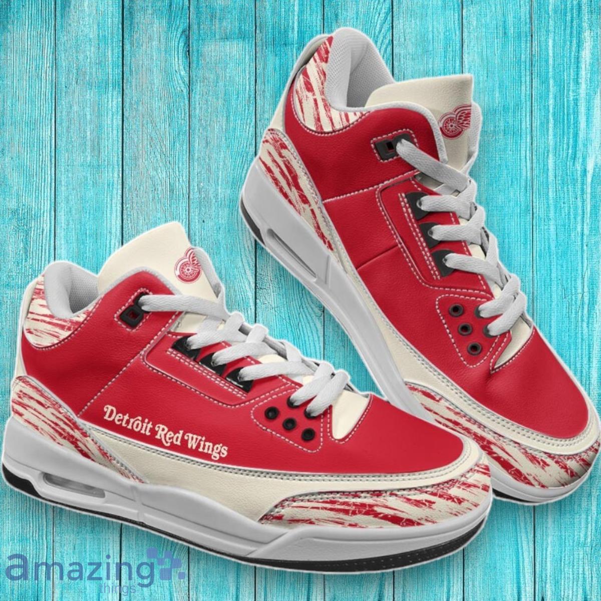 Detroit Red Wings Air Cushion Sports Shoes Best Gift image Detroit Red Wings Air Cushion Sports Shoes Best Gift Product Photo 1