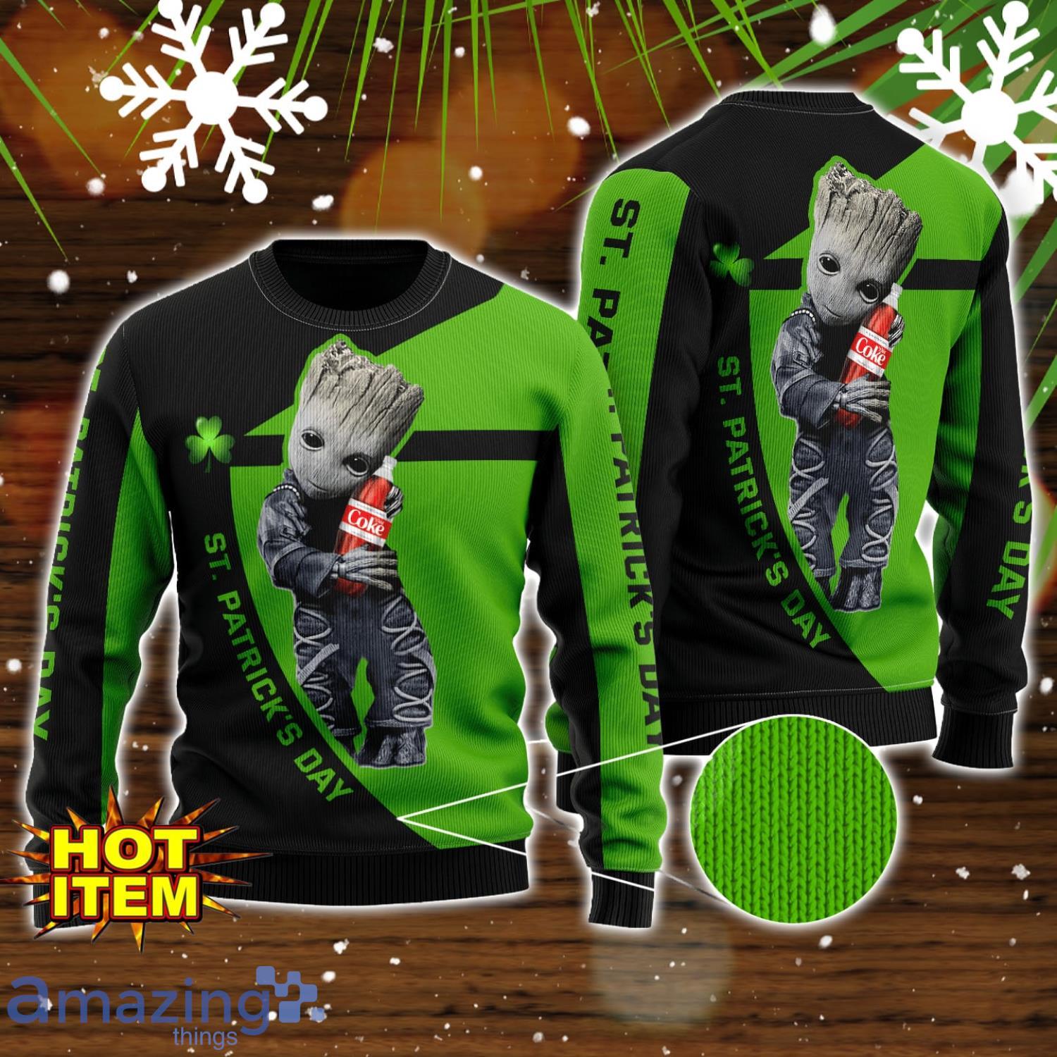 Diet Coke St Patrick Day All Over Print Sweater Christmas Sweater For Men Women Gift Ideas image Diet Coke St Patrick Day All Over Print Sweater Christmas Sweater For Men Women Gift Ideas Product Photo 1