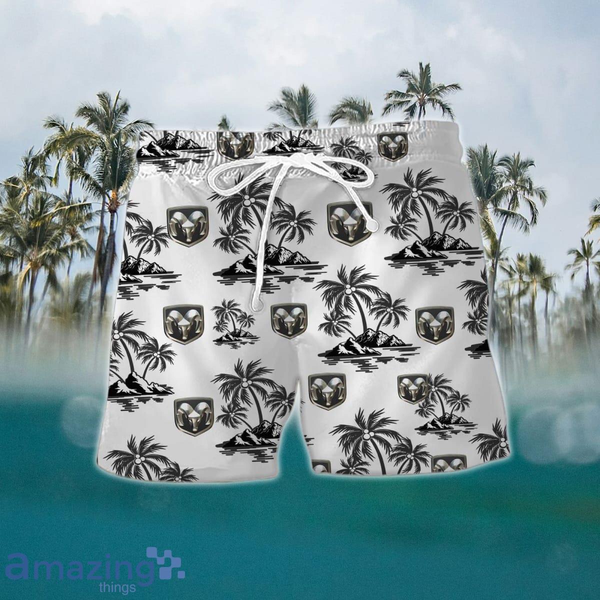 Dodge Hawaiian Shirt And Short Unique Gift For Men And Women image Dodge Hawaiian Shirt And Short Unique Gift For Men And Women Product Photo 2