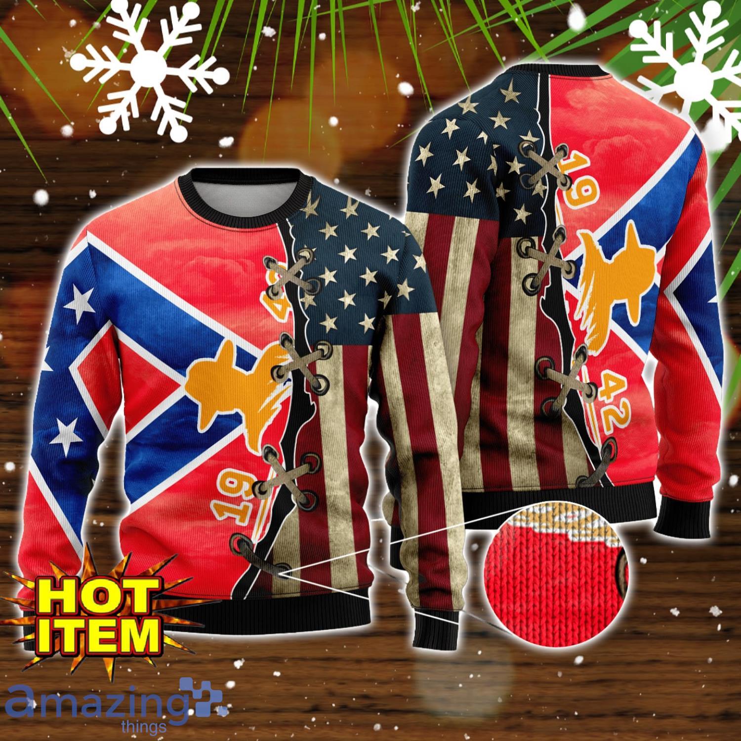 Don Julio USA Flag All Over Print 3D Ugly Christmas Sweater Unique Gift For Christmas image Don Julio USA Flag All Over Print 3D Ugly Christmas Sweater Unique Gift For Christmas Product Photo 1