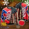 Dr Pepper USA Flag All Over Print 3D Ugly Christmas Sweater Unique Gift For Christmas