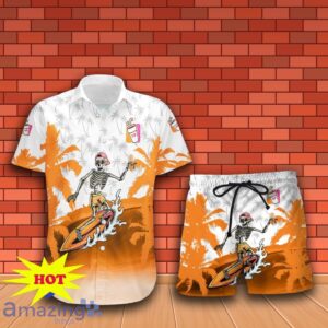 Dunkin Donuts Skull Hawaiian Shirt And Short Gift Ideas For Men Women Product Photo 2