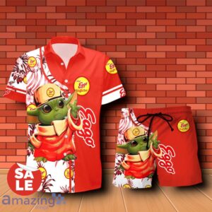 Eggo Baby Yoda Hawaiian Shirt & Short Product Photo 1