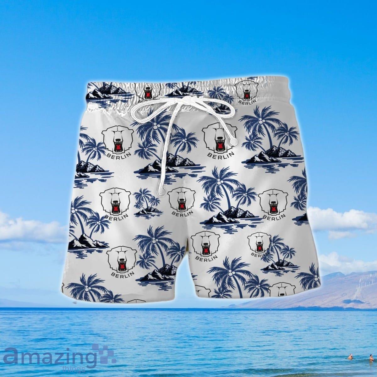 Eisbaren Berlin Combo Hawaiian Shirt & Short Impressive Gift image Eisbaren Berlin Combo Hawaiian Shirt & Short Impressive Gift Product Photo 2