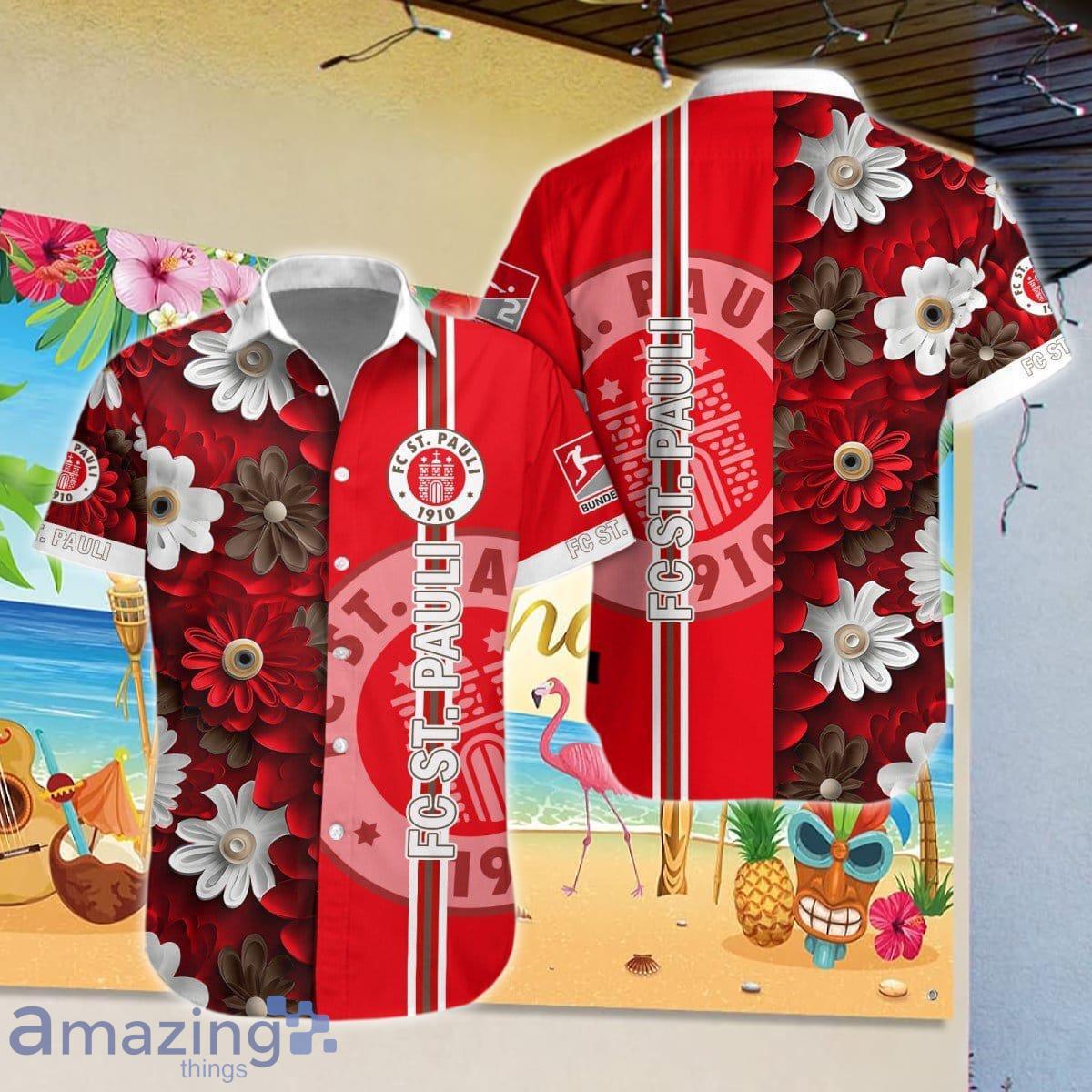 FC St. Pauli Combo Hawaiian Shirt And Short Impressive Gift image FC St. Pauli Combo Hawaiian Shirt And Short Impressive Gift Product Photo 1