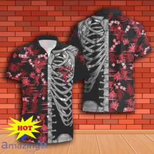 Fireball Button Skeleton Hawaiian Shirt And Short Gift Ideas For Men Women Product Photo 1