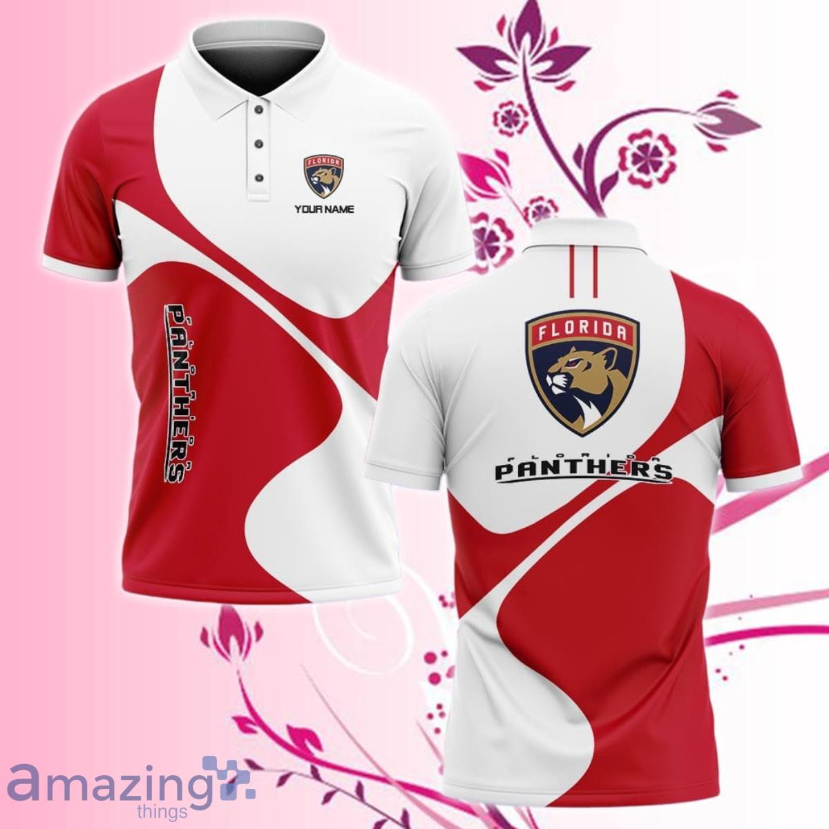 Florida Panthers Polo Shirt Unique Gift For Men And Women image Florida Panthers Polo Shirt Unique Gift For Men And Women Product Photo 1