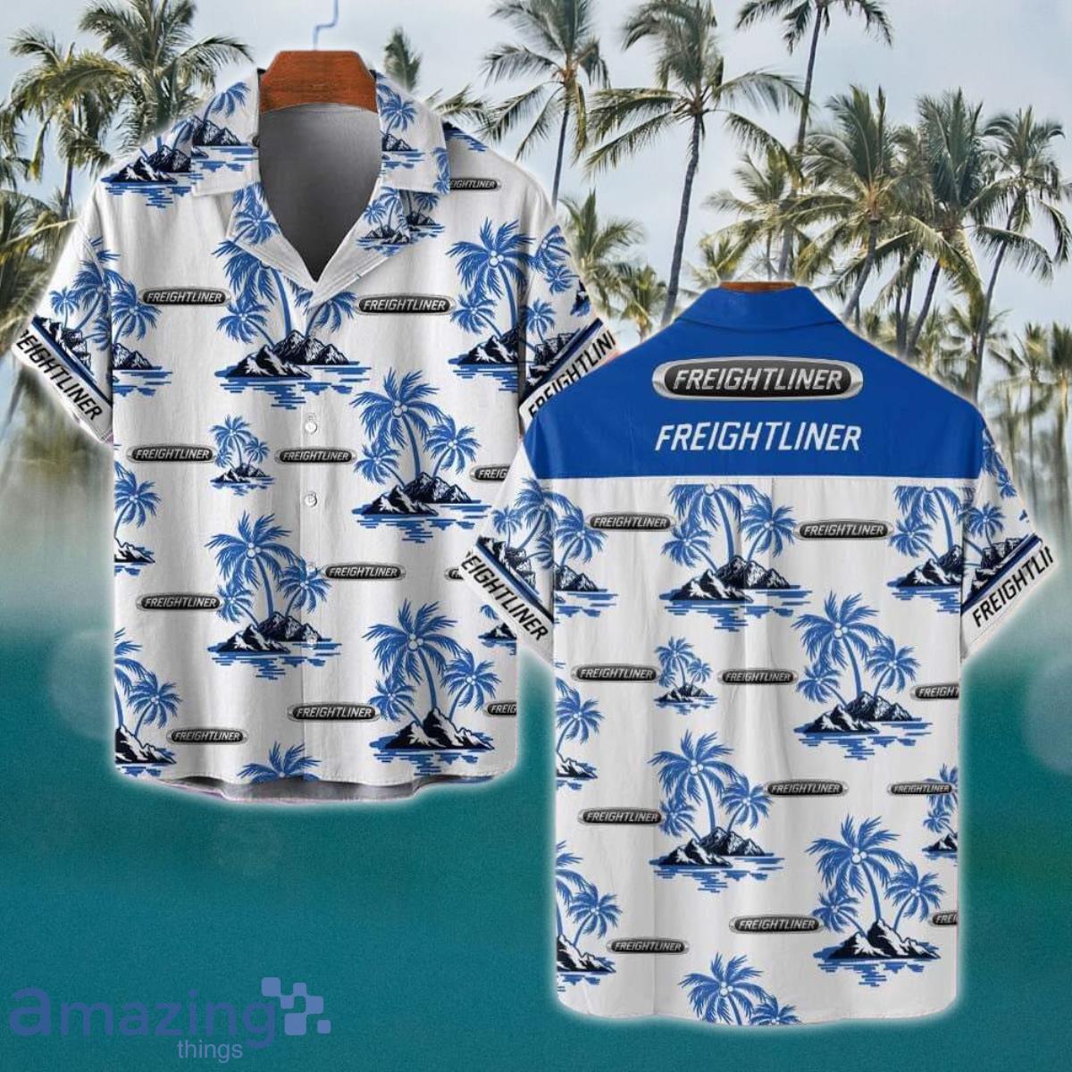 Freightliner Hawaiian Shirt And Short Unique Gift For Men And Women image Freightliner Hawaiian Shirt And Short Unique Gift For Men And Women Product Photo 1