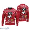 Georgia Bulldogs NCAA Football Snoopy And Woodstock Christmas Ugly Sweater 3D