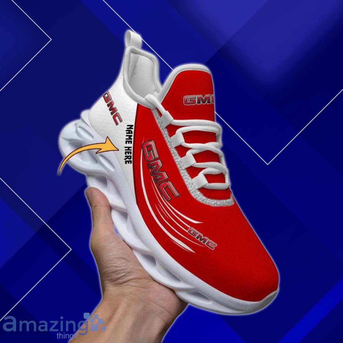 GMC Car Max Soul Shoes Custom Name Spcial Gift For Men And Women image GMC Car Max Soul Shoes Custom Name Spcial Gift For Men And Women Product Photo 1