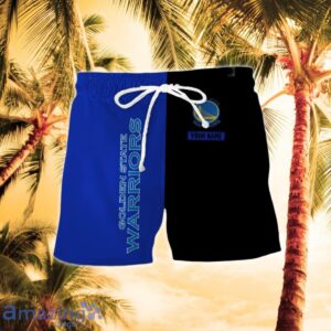 Golden State Warriors Combo Hawaiian Shirt And Short Unique Gift Product Photo 2