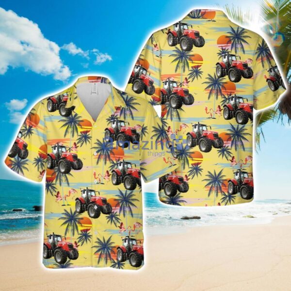 Grass & Muck 2018 Massey Ferguson S 7720 Dyna 6 Tractor Hawaiian Shirt Summer Holiday Gift Product Photo 1