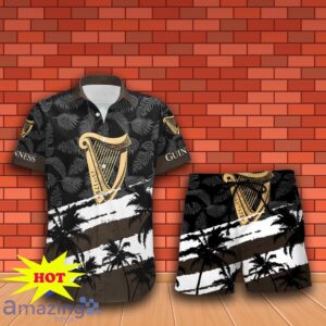Guinness Beer Hawaiian Shirt And Short Gift Ideas For Men Women Product Photo 2