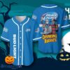 Halloween Horror Freddy And Jason Bud Light Beer Drinking Buddies Baseball Jersey