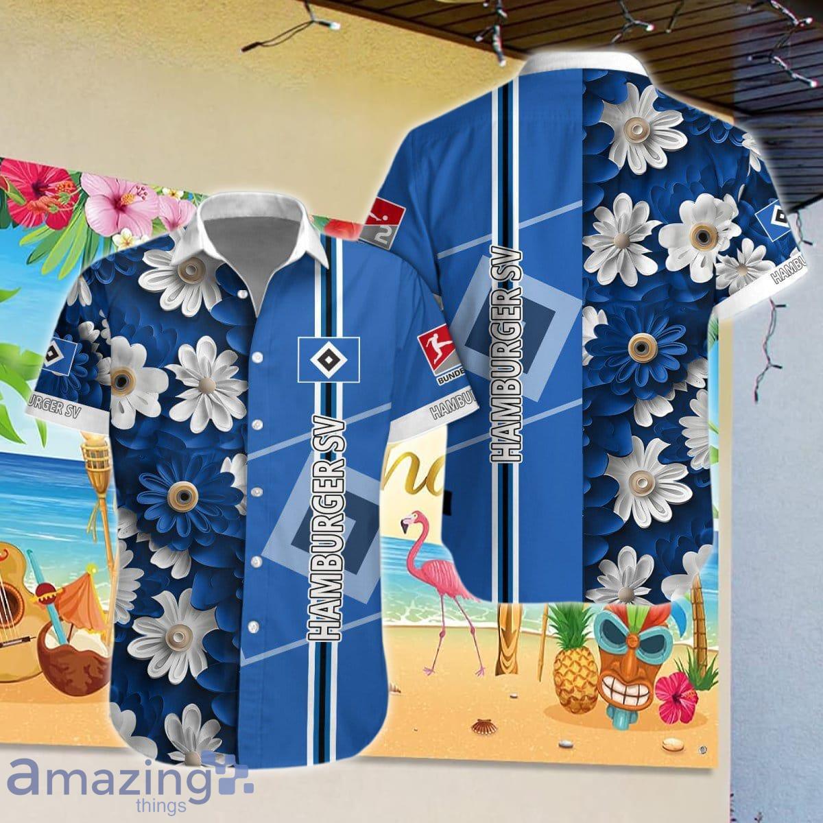 Hamburger SV Combo Hawaiian Shirt And Short Impressive Gift image Hamburger SV Combo Hawaiian Shirt And Short Impressive Gift Product Photo 1