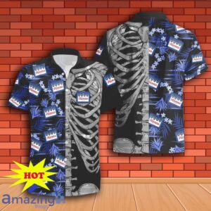 Hamm's Beer Button Skeleton Hawaiian Shirt And Short Gift Ideas For Men Women Product Photo 1