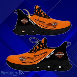 Harley Davidson Max Soul Shoes Custom Name Spcial Gift For Men And Women image Harley-Davidson Max Soul Shoes Custom Name Spcial Gift For Men And Women Product Photo 4