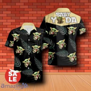 Hennessy Baby Yoda Hug Hawaiian Shirt & Short Product Photo 2
