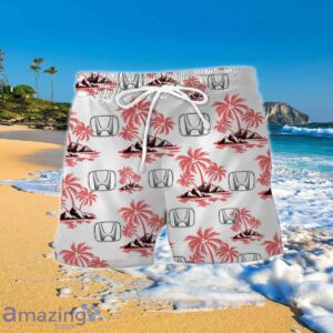 Honda Hawaiian Shirt And Short Impressive Gift Product Photo 2