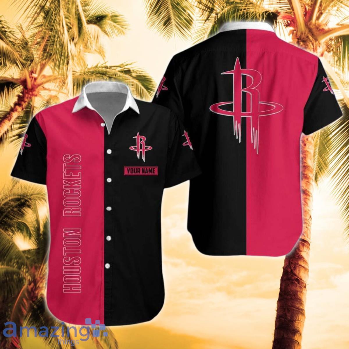 Houston Rockets Combo Hawaiian Shirt And Short Unique Gift image Houston Rockets Combo Hawaiian Shirt And Short Unique Gift Product Photo 1