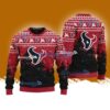 Houston Texans NFL Christmas Tree Pine Snowflake Ugly Sweater Merry Chistmas