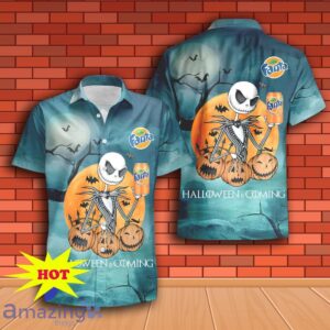 Jack Skellington Halloween Fanta Hawaiian Shirt & Short Product Photo 2