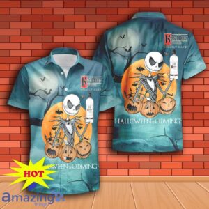 Jack Skellington Halloween Ketel One Hawaiian Shirt & Short Product Photo 2