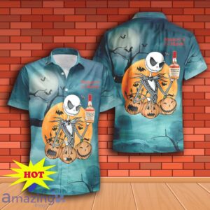 Jack Skellington Halloween Maker's Mark Hawaiian Shirt & Short Product Photo 2