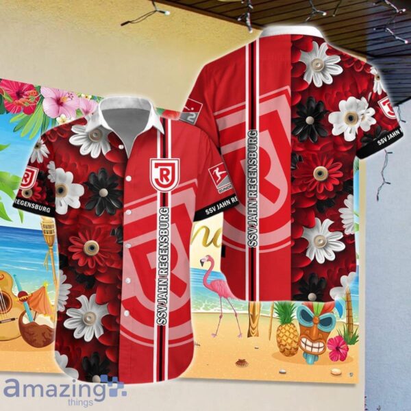 Jahn Regensburg Combo Hawaiian Shirt And Short Impressive Gift Product Photo 1