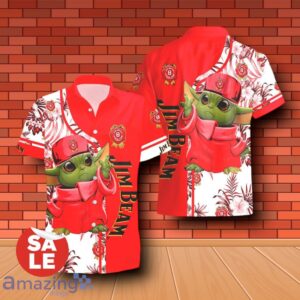 Jim Beam Baby Yoda Hawaiian Shirt & Short Product Photo 2