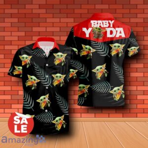 Johnnie Walker Baby Yoda Hug Hawaiian Shirt & Short Product Photo 1