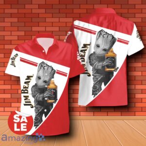 Johnnie Walker Groot Hug Combo Hawaiian Shirt & Shorts 3D Design For Men Women Product Photo 2