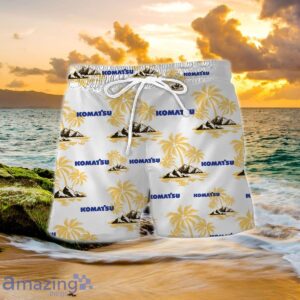 Komatsu Hawaiian Shirt And Short Unique Gift Product Photo 2