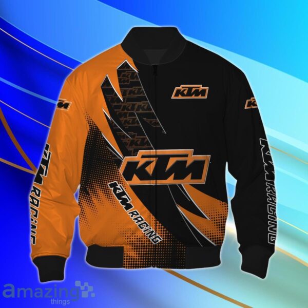 KTM Racing Bomber 3D Style Gifts For Men And Women Product Photo 1