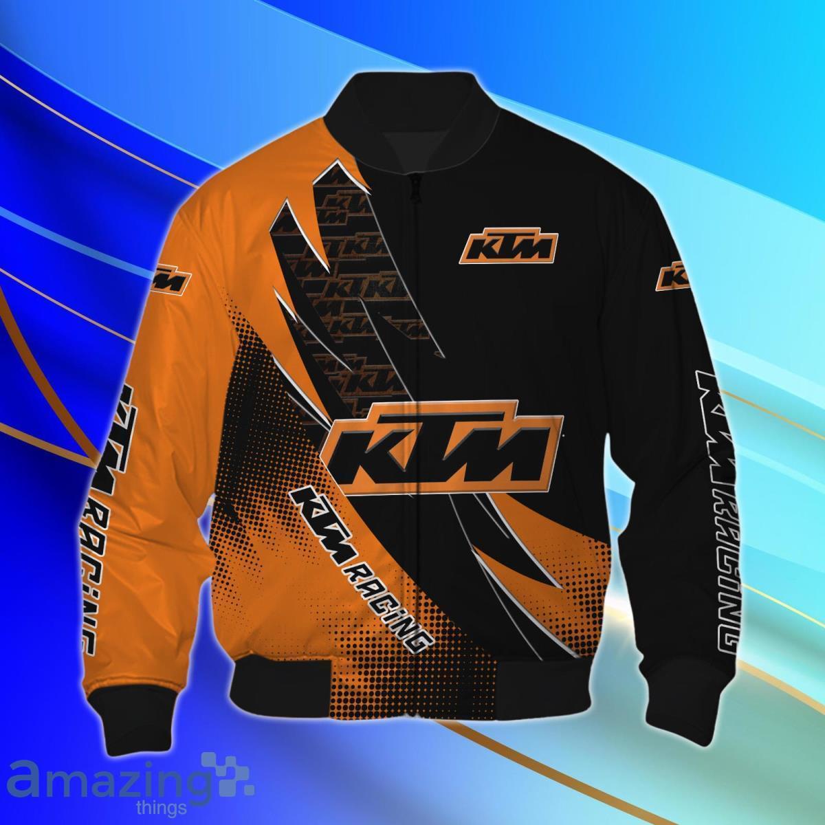 KTM Racing Bomber 3D Style Gifts For Men And Women image KTM Racing Bomber 3D Style Gifts For Men And Women Product Photo 1