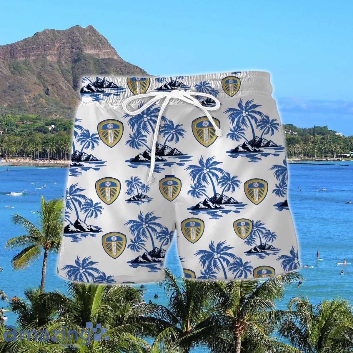 Leeds United Combo Hawaiian Shirt And amp; Short Best Gift For Men And Women image Leeds United Combo Hawaiian Shirt And amp; Short Best Gift For Men And Women Product Photo 2