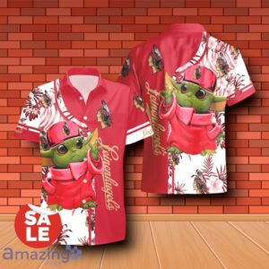 Leinenkugel's Baby Yoda Hawaiian Shirt & Short Product Photo 2