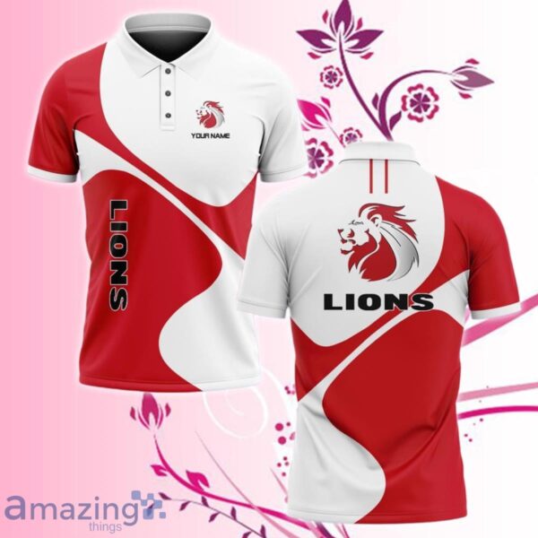 Lions Rugby Polo Shirt Unique Gift For Men And Women Product Photo 1