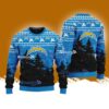 Los Angeles Chargers NFL Christmas Tree Pine Snowflake Ugly Sweater Merry Chistmas