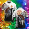 Manchester United Custom Name Polo Shirt Best Gift