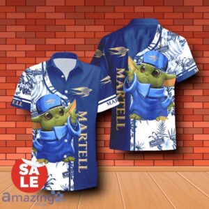 Martell Cognac Baby Yoda Hawaiian Shirt & Short Product Photo 2