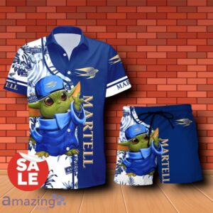 Martell Cognac Baby Yoda Hawaiian Shirt & Short Product Photo 1
