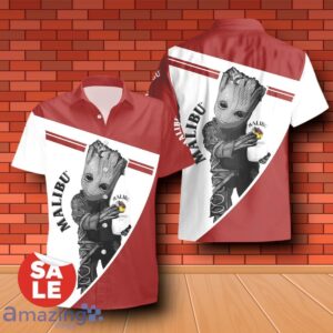 Martell Cognac Groot Hug Combo Hawaiian Shirt & Shorts 3D Design For Men Women Product Photo 2