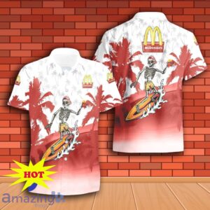 Mcdonald Skull Hawaiian Shirt And Short Gift Ideas For Men Women Product Photo 2