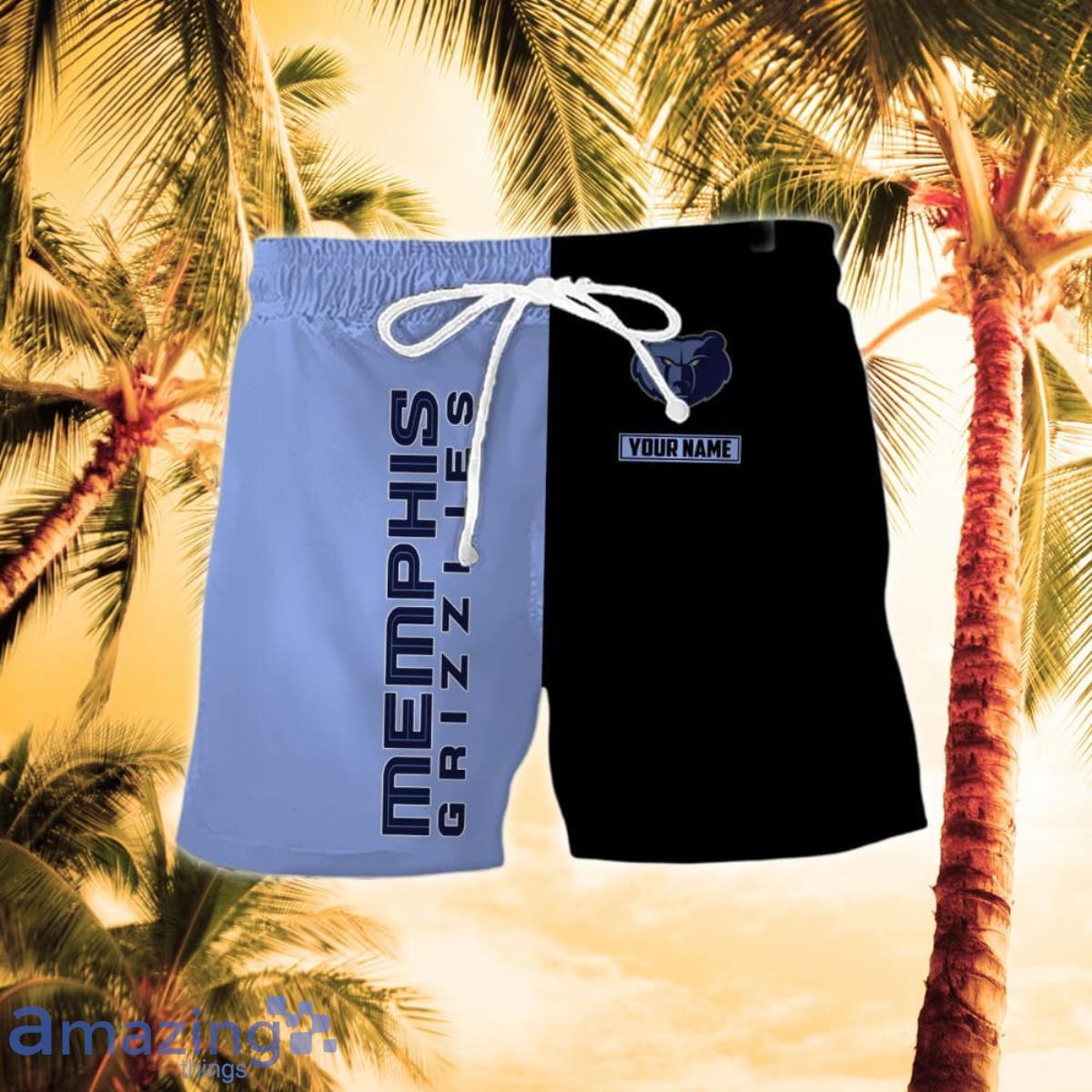Memphis Grizzlies Combo Hawaiian Shirt And Short Unique Gift image Memphis Grizzlies Combo Hawaiian Shirt And Short Unique Gift Product Photo 2