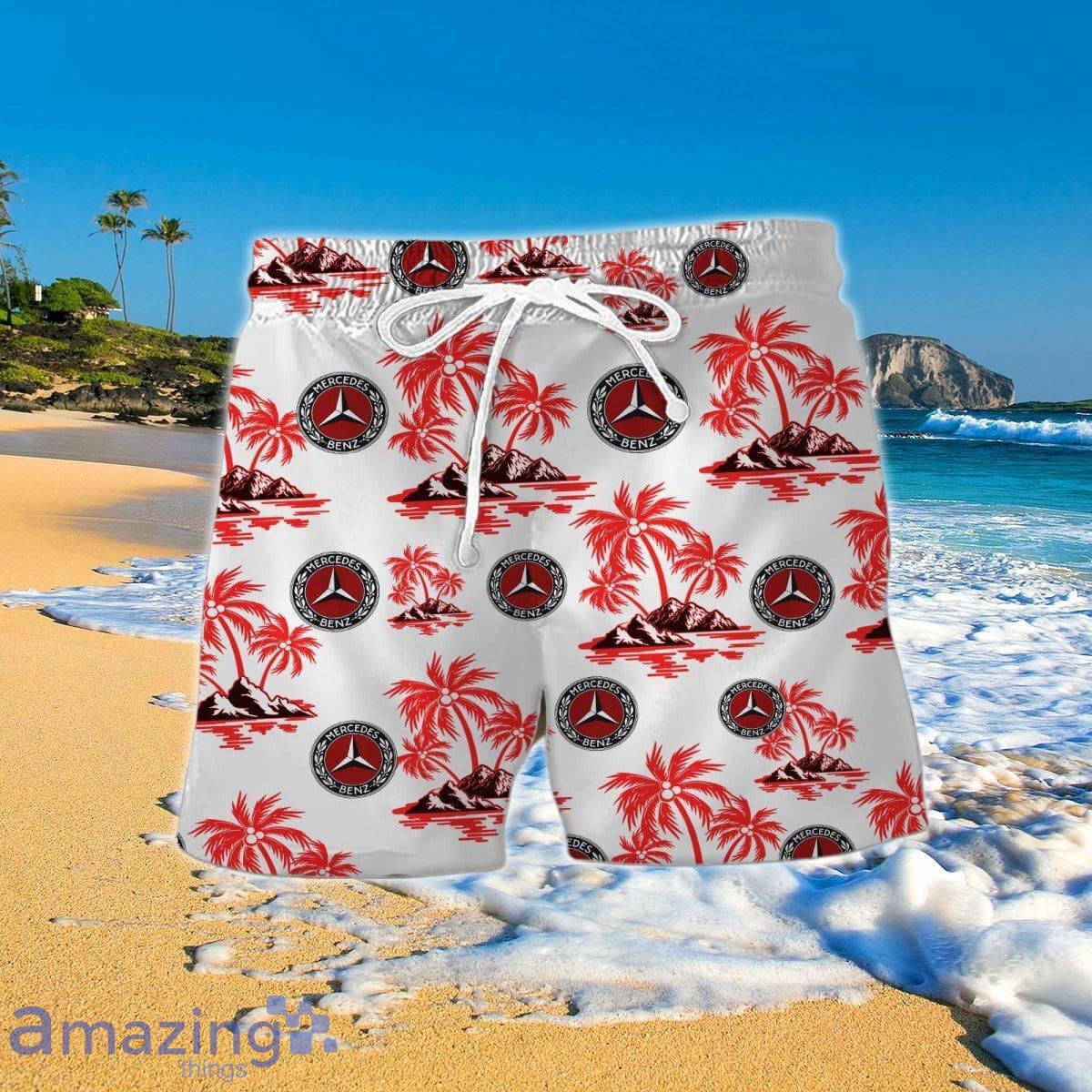 Mercedes AMG Hawaiian Shirt And Short Impressive Gift image Mercedes-AMG Hawaiian Shirt And Short Impressive Gift Product Photo 2