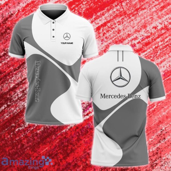 Mercedes Benz Polo Shirt Custom Name Special Gift For Men And Women Product Photo 1