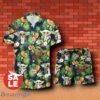 Michelob Ultra Beer Baby Yoda Tropical Flowery Hawaiian Shirt & Short