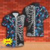 Michelob Ultra Button Skeleton Hawaiian Shirt And Short Gift Ideas For Men Women