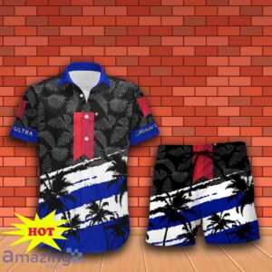 Michelob Ultra Hawaiian Shirt And Short Gift Ideas For Men Women image Michelob Ultra Hawaiian Shirt And Short Gift Ideas For Men Women Product Photo 2